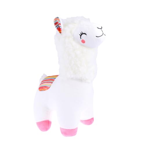 FRCOLOR Weihnachtliches Alpaka Kuscheltier Weiches Plüschtier aus Hochwertiger Niedliche Cartoon Stoffpuppe Wohnungsdekoration für Weihnachten und Geburtstag FRCOLOR Weihnachtliches Alpaka Kuscheltier Weiches Plüschtier aus Hochwertiger Niedliche Cartoon Stoffpuppe Wohnungsdekoration für Weihnachten und Geburtstag von FRCOLOR