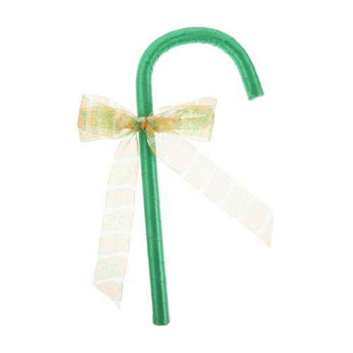 FRCOLOR Weihnachtskostüm Bowknot Stock Cosplay Requisite aus Robustem Langlebiger Party Gehstock mit Schleifen Design für Festliche Rollenspiele und Fotorequisiten FRCOLOR Weihnachtskostüm Bowknot Stock Cosplay Requisite aus Robustem Langlebiger Party Gehstock mit Schleifen Design für Festliche Rollenspiele und Fotorequisiten von FRCOLOR