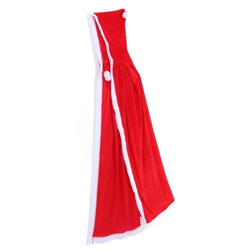 FRCOLOR Weihnachtsmann Umhang Mit Kapuze Warm Für Damen In Voller Länge Weihnachtsparty Helfer Outfit Weihnachtsrobe Kostüme Vor Samt Mit Kapuze Dekoratives Kinderkostüm Teufels FRCOLOR Weihnachtsmann Umhang Mit Kapuze Warm Für Damen In Voller Länge Weihnachtsparty Helfer Outfit Weihnachtsrobe Kostüme Vor Samt Mit Kapuze Dekoratives Kinderkostüm Teufels von FRCOLOR