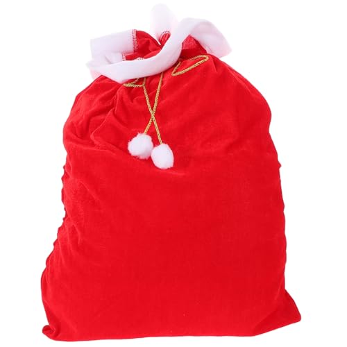 FRCOLOR Weihnachtstüten weihnachtsmannsack Weihnachtsmann Geschenktasche großer Weihnachtssack geben Dekorationen riesig Weihnachtssäckchen aus Samt Weihnachtsmannsäckchen aus Samt Stoff FRCOLOR Weihnachtstüten weihnachtsmannsack Weihnachtsmann Geschenktasche großer Weihnachtssack geben Dekorationen riesig Weihnachtssäckchen aus Samt Weihnachtsmannsäckchen aus Samt Stoff von FRCOLOR