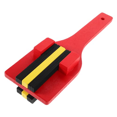 FRCOLOR Wiederverwendbare Holzhand für Partys und Karneval Lustiges Klatschspielzeug Handgefertigtes Musikinstrument für Erwachsene Robustes Holz Klarer FRCOLOR Wiederverwendbare Holzhand für Partys und Karneval Lustiges Klatschspielzeug Handgefertigtes Musikinstrument für Erwachsene Robustes Holz Klarer von FRCOLOR