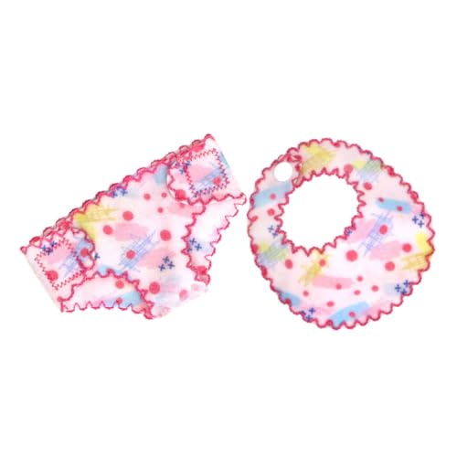 FRCOLOR Wiederverwendbare Puppen Unterwäsche mit Doll Ersatzwäsche Bunte Langlebige Puppenbekleidung für Rollenspiel Geeignet für Puppen von FRCOLOR