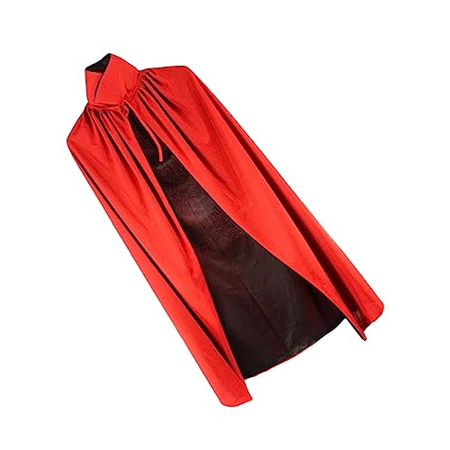 FRCOLOR Wiederverwendbarer Halloween Umhang Doppelseitiger Vampir Cape Mit Stehkragen Für Cosplay Partys Halloween Kostüm Zubehör FRCOLOR Wiederverwendbarer Halloween Umhang Doppelseitiger Vampir Cape Mit Stehkragen Für Cosplay Partys Halloween Kostüm Zubehör von FRCOLOR