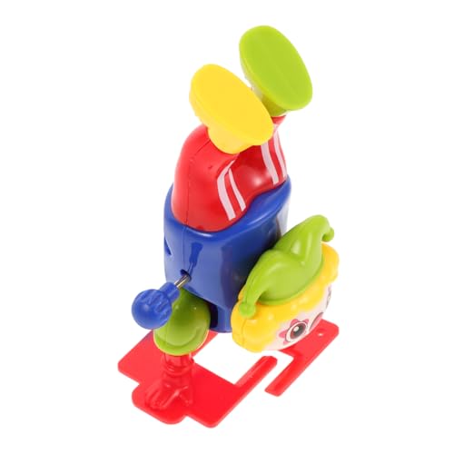 FRCOLOR Wind Up Clown Doll Retro Aufziehfigur mit Tanzfunktion Flip-trickspielzeug für Kindergeburtstag und Halloween Mitgebsel Robustes Uhrwerkspielzeug Geschenk für Junge Mädchen FRCOLOR Wind Up Clown Doll Retro Aufziehfigur mit Tanzfunktion Flip-trickspielzeug für Kindergeburtstag und Halloween Mitgebsel Robustes Uhrwerkspielzeug Geschenk für Junge Mädchen von FRCOLOR