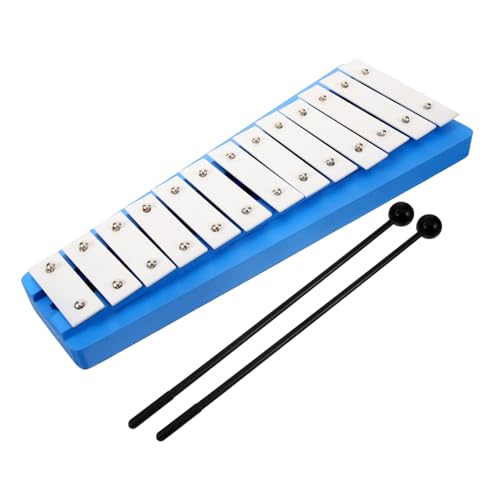 FRCOLOR Xylophon für Noten Glockenspiel Anfänger Musikinstrument Robust Leicht Tragbar für Kleinkinder Musikspielzeug Montessori Lernspielzeug von FRCOLOR