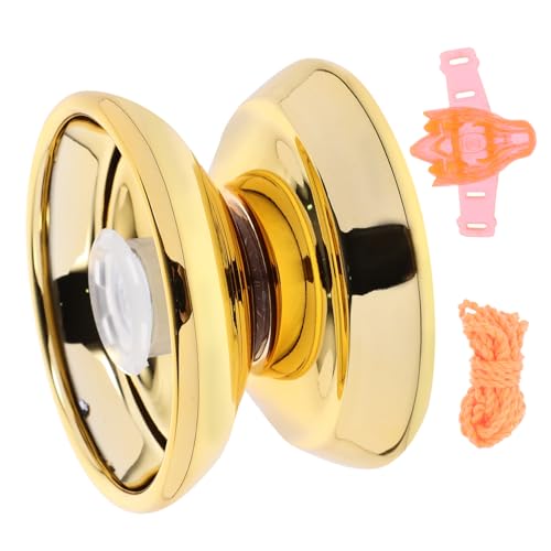FRCOLOR Yoyo aus Metall mit Schnur Leichtes Tragbares für Anfänger für Tricks und Spiele für Drinnen und Draußen FRCOLOR Yoyo aus Metall mit Schnur Leichtes Tragbares für Anfänger für Tricks und Spiele für Drinnen und Draußen von FRCOLOR