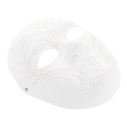 FRCOLOR Zellstoff-maske Farbe Maske Halloween-maske Gesichtsmaske Selber Machen Diy Unbemalte Maskerademaske Bemalbare Tiermaske Party-cosplay-masken Kid Craft Kits Weiß Zellstoff FRCOLOR Zellstoff-maske Farbe Maske Halloween-maske Gesichtsmaske Selber Machen Diy Unbemalte Maskerademaske Bemalbare Tiermaske Party-cosplay-masken Kid Craft Kits Weiß Zellstoff von FRCOLOR