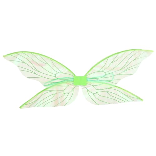 FRCOLOR Zikadenflügel Fee Dekorationen Erwachsene funkeln Mädchen Halloween-Cosplay-Requisiten Flügel für Kostüm Halloween-Flügel Frauen Cosplay Flügelstütze Cosplay-Flügel Garn Hellgrün FRCOLOR Zikadenflügel Fee Dekorationen Erwachsene funkeln Mädchen Halloween-Cosplay-Requisiten Flügel für Kostüm Halloween-Flügel Frauen Cosplay Flügelstütze Cosplay-Flügel Garn Hellgrün von FRCOLOR