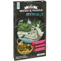 TOPP 18222 Escape Adventures Wendepuzzle - Gestrandet von FRECHVERLAG