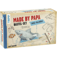 TOPP 18237 Made by Papa Bastel-Set Hai-Alarm Anleitung und Material für einen super-coolen schwimmenden Hai von FRECHVERLAG