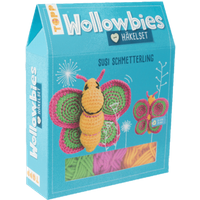 TOPP 18257 Wollowbies Häkelset Schmetterling von FRECHVERLAG