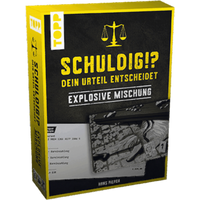 TOPP 18272 Schuldig?! Dein Urteil entscheidet - Explosive Mischung. Krimispiel in 50 Karten | Pieper, Hans von FRECHVERLAG