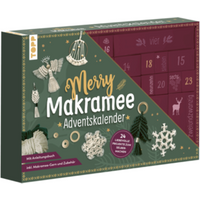 TOPP 18295 Adventskalender Merry Makramee - Material für 24 Makramee-Projekte. Mit Anleitungsbuch. TOPP 18295 Adventskalender Merry Makramee - Material für 24 Makramee-Projekte. Mit Anleitungsbuch. von FRECHVERLAG