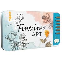 TOPP 18457 Fineliner Art Designdose von FRECHVERLAG