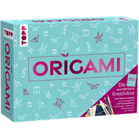 TOPP 18508 Origami - Die wunderbare Kreativbox. Mit Anleitungsbuch und Material von FRECHVERLAG