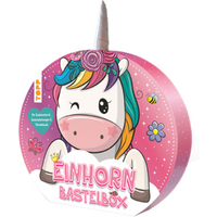TOPP 18510 Einhorn-Bastelbox. Mit Anleitungen, Bastelmaterial und Mitmachbuch von FRECHVERLAG
