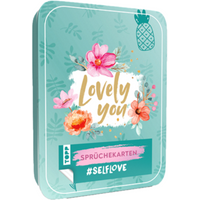 TOPP 18523 Lovely You - Sprüchekarten #BeHappy von FRECHVERLAG