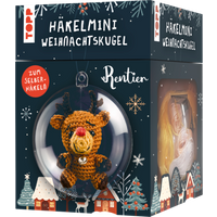 TOPP 18540 Häkelmini-Weihnachtskugel Häkelset Rentier von FRECHVERLAG
