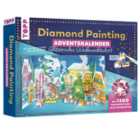 TOPP 18637 Diamond Painting Adventskalender Glitzerndes Weihnachtsdorf. Mit Material und Werkzeug für 24 Aufsteller TOPP 18637 Diamond Painting Adventskalender Glitzerndes Weihnachtsdorf. Mit Material und Werkzeug für 24 Aufsteller von FRECHVERLAG