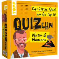 TOPP 18652 QUIZehn – Natur & Nonsens. Das listige Spiel um die Top 10 TOPP 18652 QUIZehn – Natur & Nonsens. Das listige Spiel um die Top 10 von FRECHVERLAG