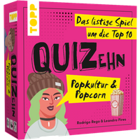 TOPP 18653 QUIZehn – Popkultur & Popcorn. Das listige Spiel um die Top 10 TOPP 18653 QUIZehn – Popkultur & Popcorn. Das listige Spiel um die Top 10 von FRECHVERLAG