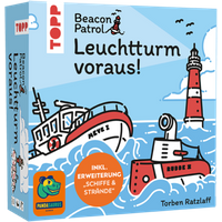 TOPP 18686 Leuchtturm voraus! Beacon Patrol (deutsche Ausgabe). Inkl. Erweiterung „Schiffe & Strände“ von FRECHVERLAG