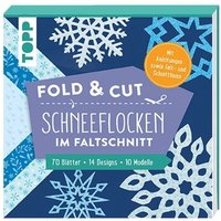 TOPP 25065 Fold & cut: Schneeflocken im Faltschnitt. Mit Anleitungen sowie Falt- und Schnittlinien - Block mit Faltblätter inkl. aufgedruckter Schnittlinien plus Anleitung. 70 Blätter - 14 Designs - 10 | frechverlag TOPP 25065 Fold & cut: Schneeflocken im Faltschnitt. Mit Anleitungen sowie Falt- und Schnittlinien - Block mit Faltblätter inkl. aufgedruckter Schnittlinien plus Anleitung. 70 Blätter - 14 Designs - 10 | frechverlag von FRECHVERLAG