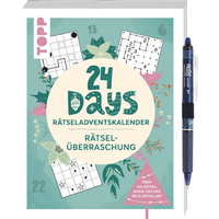 TOPP 25260 24 DAYS Rätsel-Adventskalender von FRECHVERLAG