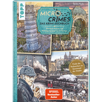 TOPP 25354 Micro Crimes. Das Krimi-Suchbuch. Sherlock Holmes auf Verfolgungsjagd durch Europa. Finde die Ganoven im Gewimmel der Goldenen 20er von FRECHVERLAG