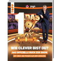 TOPP 25425 Das 1% Quiz – Wie clever bist du? Das offizielle Buch zur Show von FRECHVERLAG