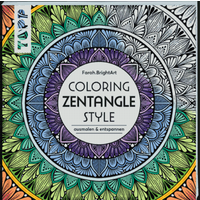 TOPP 28017 Coloring Zentangle-Style - Ausmalen & entspannen | Farah.brightart TOPP 28017 Coloring Zentangle-Style - Ausmalen & entspannen | Farah.brightart von FRECHVERLAG