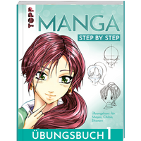 TOPP 28043 Manga Step by Step Übungsbuch 1 - Übungskurs für Shojos, Chibis, Shonen TOPP 28043 Manga Step by Step Übungsbuch 1 - Übungskurs für Shojos, Chibis, Shonen von FRECHVERLAG