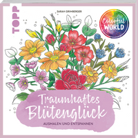 TOPP 28096 Colorful World - Traumhaftes Blütenglück von FRECHVERLAG