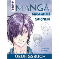 TOPP 28113 Shōnen. Manga Step by Step Übungsbuch von FRECHVERLAG