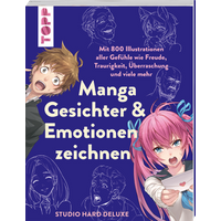 TOPP 28116 Manga Gesichter & Emotionen zeichnen von FRECHVERLAG