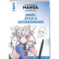 TOPP 28163 Pocketbooks Manga zeichnen - Teil 3: Haare, Style & Katzenöhrchen TOPP 28163 Pocketbooks Manga zeichnen - Teil 3: Haare, Style & Katzenöhrchen von FRECHVERLAG