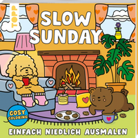 TOPP 28241 Cosy Coloring - Slow Sunday von FRECHVERLAG