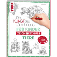 TOPP 29006 Die Kunst des Zeichnens für Kinder Zeichenschule - Tiere von FRECHVERLAG