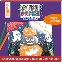 TOPP 29017 Zauberpapier Malbuch Happy Halloween - Entdecke versteckte Muster und Motive! TOPP 29017 Zauberpapier Malbuch Happy Halloween - Entdecke versteckte Muster und Motive! von FRECHVERLAG
