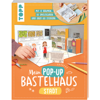 TOPP 29052 Mein Pop-up Bastelhaus-Stadt von FRECHVERLAG