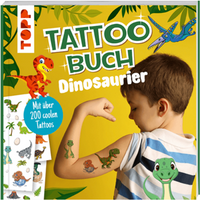 TOPP 29080 Tattoobuch Dinosaurier - Mit über 200 coolen Tattoos TOPP 29080 Tattoobuch Dinosaurier - Mit über 200 coolen Tattoos von FRECHVERLAG