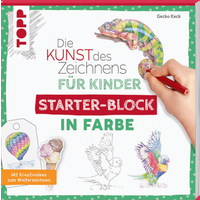 TOPP 29087 Die Kunst des Zeichnens für Kinder Starter-Block - In Farbe TOPP 29087 Die Kunst des Zeichnens für Kinder Starter-Block - In Farbe von FRECHVERLAG