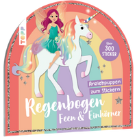 TOPP 29094 Stickerbuch: Anziehpuppen zum Stickern. Regenbogen-Feen und Einhörner TOPP 29094 Stickerbuch: Anziehpuppen zum Stickern. Regenbogen-Feen und Einhörner von FRECHVERLAG