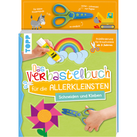 TOPP 29099 Das Verbastelbuch für die Allerkleinsten. Schneiden und Kleben. Mit Schere von FRECHVERLAG