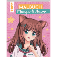 TOPP 29103 Malbuch Manga & Anime von FRECHVERLAG