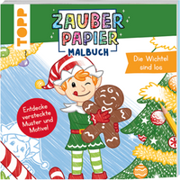 TOPP 29106 Zauberpapier Malbuch Weihnachten: Die Wichtel sind los TOPP 29106 Zauberpapier Malbuch Weihnachten: Die Wichtel sind los von FRECHVERLAG