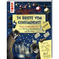 TOPP 29158 Nachwuchsagenten gesucht! 24 Briefe vom Geheimdienst. Adventskalender-Post zum Rätseln, Kombinieren und Knobeln TOPP 29158 Nachwuchsagenten gesucht! 24 Briefe vom Geheimdienst. Adventskalender-Post zum Rätseln, Kombinieren und Knobeln von FRECHVERLAG
