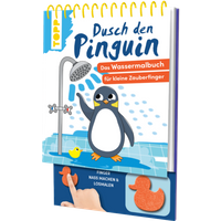 TOPP 29205 Dusch den Pinguin. Das Wassermalbuch zum Mitmachen von FRECHVERLAG