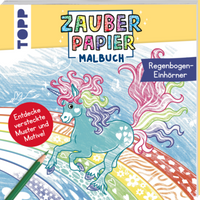 TOPP 29244 Zauberpapier Malbuch Regenbogen-Einhörner TOPP 29244 Zauberpapier Malbuch Regenbogen-Einhörner von FRECHVERLAG