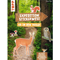 TOPP 4396 Expedition Stickerwelt - Ab in den Wald! - 200 Sticker, echte Fotohintergründe und spannendes Tierwissen! | Müller, Thomas TOPP 4396 Expedition Stickerwelt - Ab in den Wald! - 200 Sticker, echte Fotohintergründe und spannendes Tierwissen! | Müller, Thomas von FRECHVERLAG